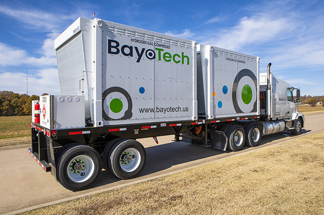 BayoTech Trailer Sales to Leading Global Gas Companies